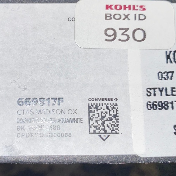 NIB Converse All Star Madison Unicorn Sneakers - Picture 11 of 11